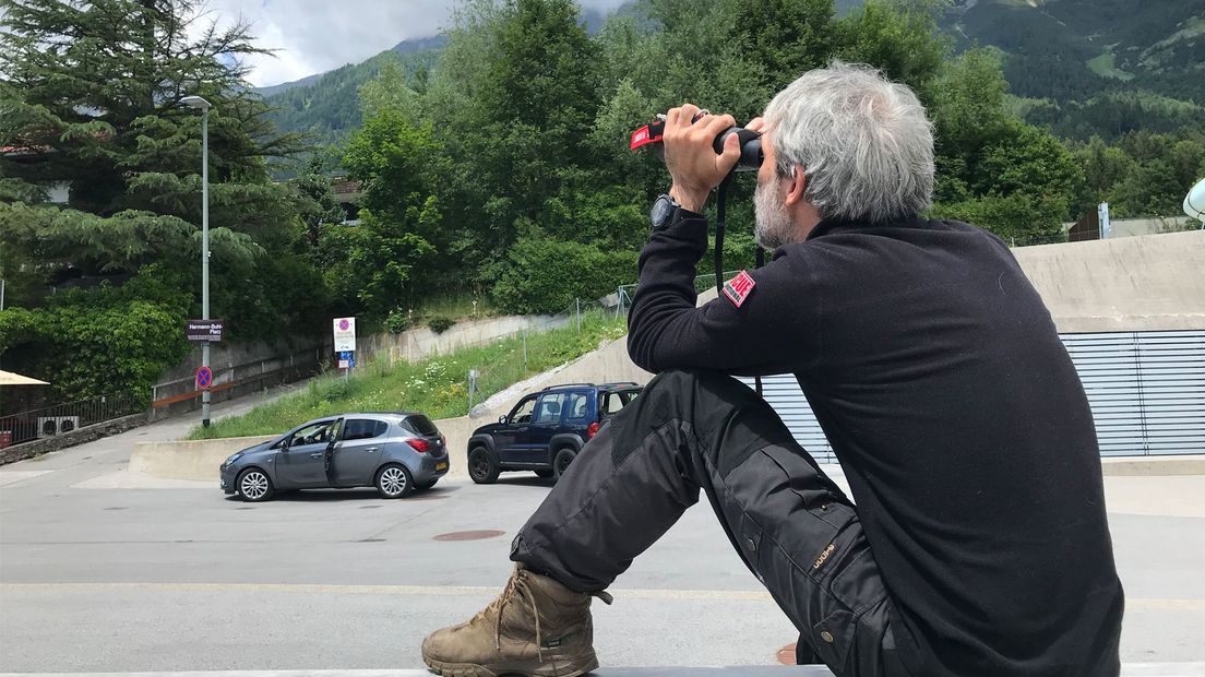 Humberto Hinestrosa zoekt onder meer met drones naar Rida