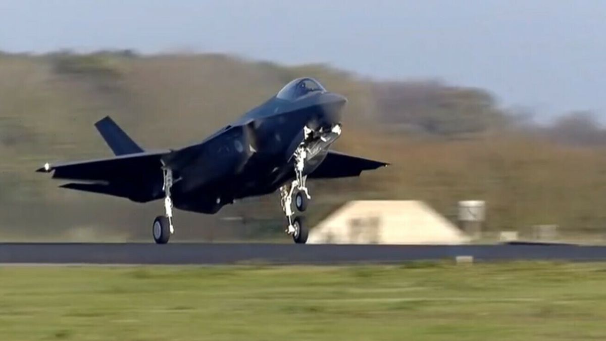 F-35's trainen deze week 's avonds boven Friesland, Leeuwarder straaljagers volgende week naar Schip