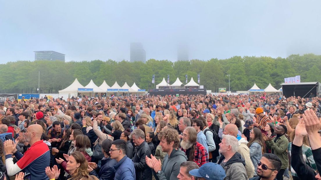 Bevrijdingsfestival op Malieveld