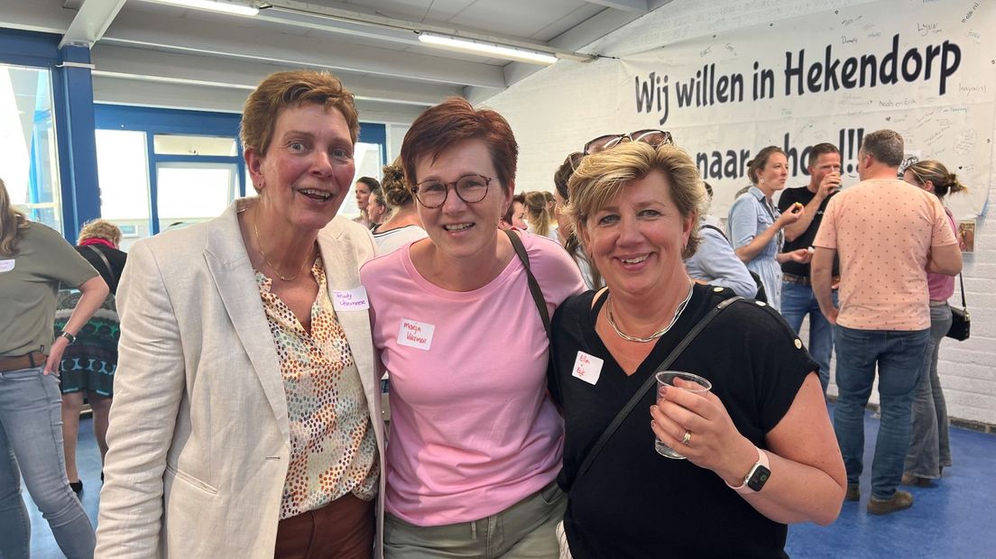 Trudy Vermeer(62), Marja Kramer(56) en Ellen van Eijk(57)