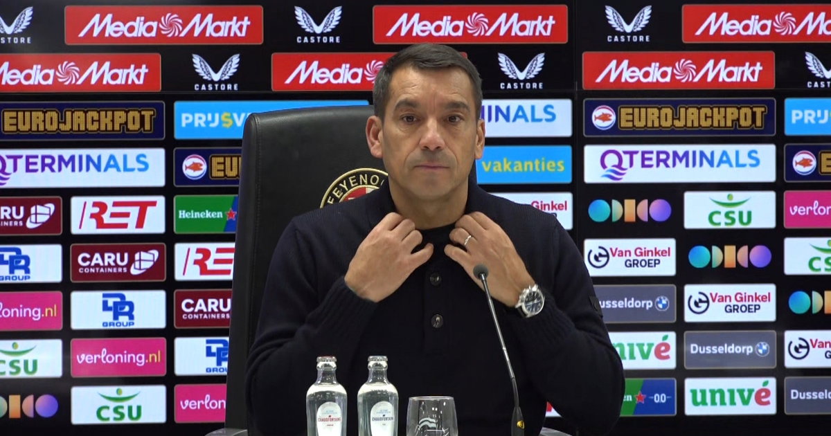 Giovanni van Bronckhorst reageert op gelijkspel tegen Fortuna Sittard