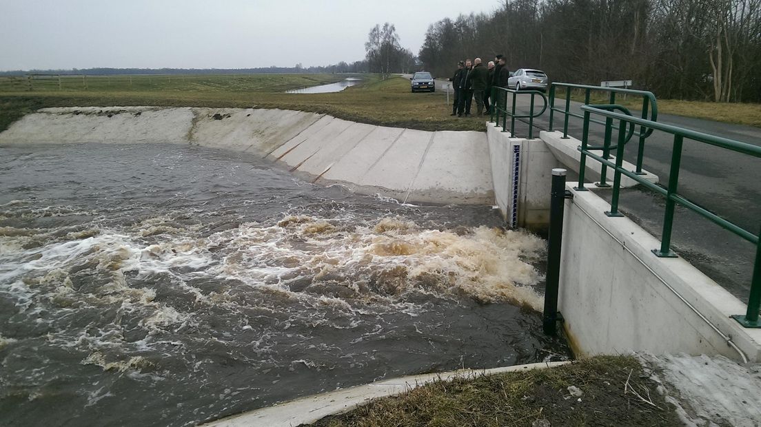 Test waterbergingsgebied Wetering mislukt