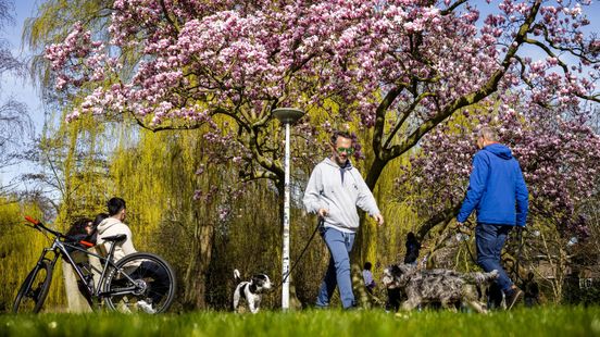 Geniet van het lenteweer, want het houdt niet lang aan