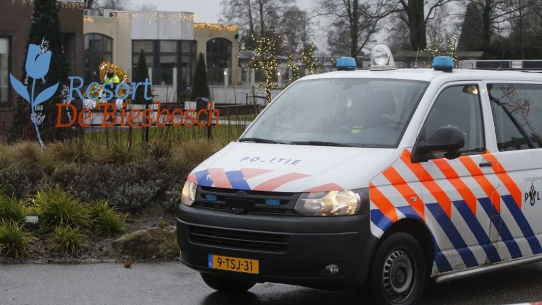 Politie bij het vakantiepark