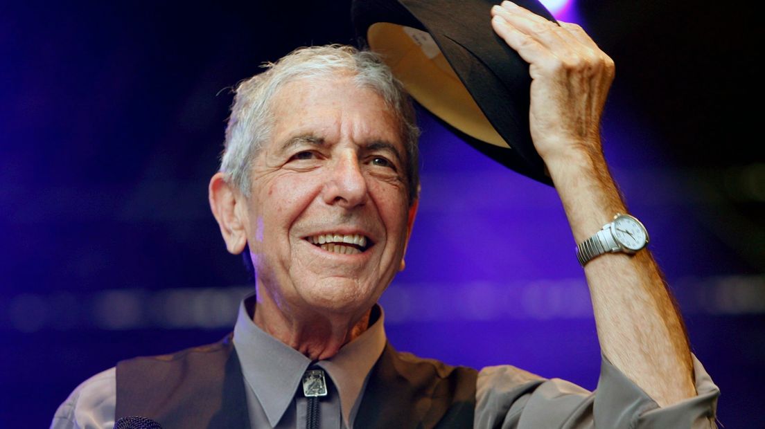 In Vanderveen wordt een eerbetoon gehouden aan Leonard Cohen (Rechten: ANP/Rolf Haid)