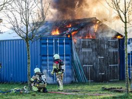 112-nieuws: Scoutinggebouw Heerenveen in brand | Dakdekker gewond in Wolvega