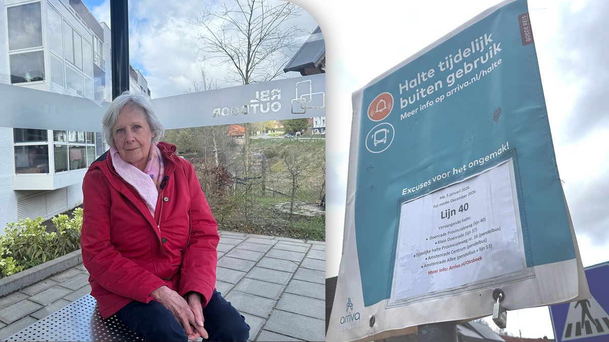 Zonder buslijn 40 staat leven deels stil voor Oirsbeekse Monique (80)