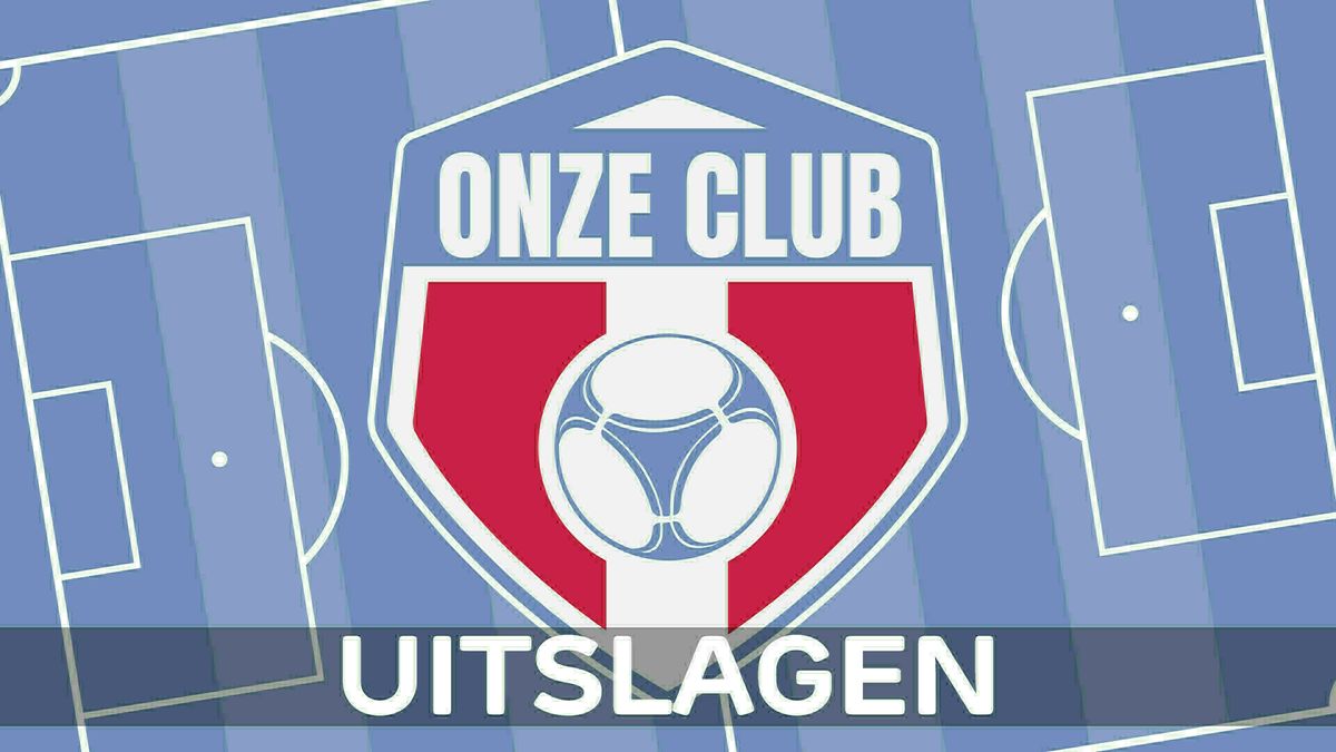 Uitslagen zondag- en weekendvoetbal