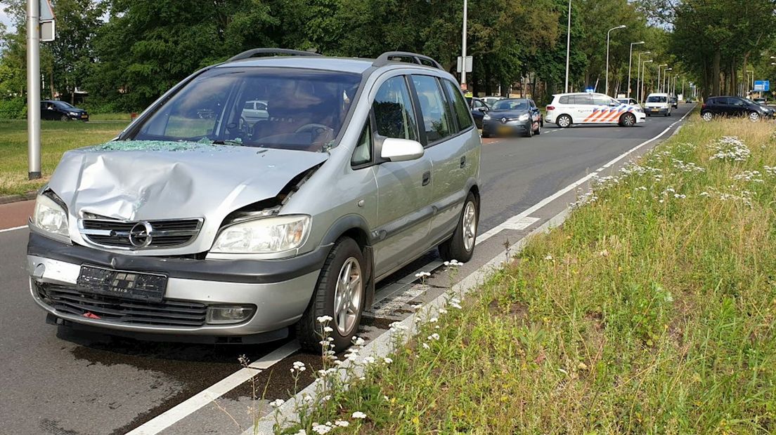 Auto total loss in Enschede