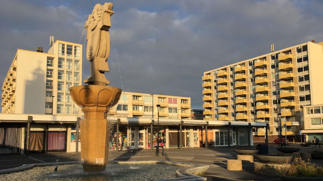 Het Vuurtorenplein in Noordwijk