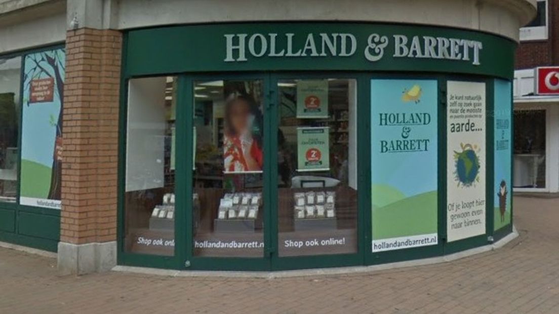 Vestiging van Holland & Barrett in Assen (Rechten: Google Street View)