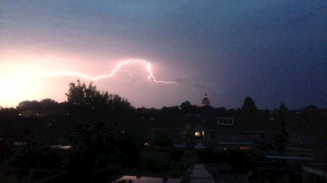 Onweer in Oldenzaal