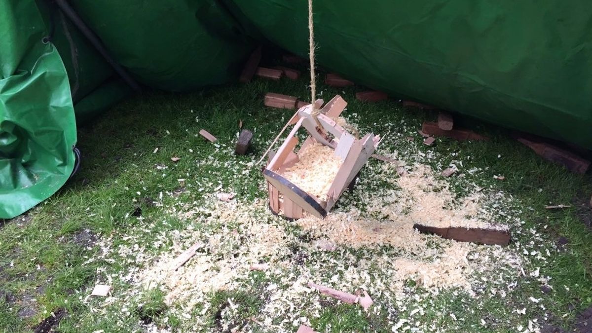 De stokvis is weer uit het tonnetje in Oudelande