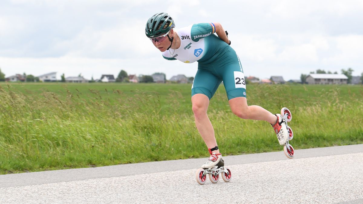 Groenewoud is nationale skeelertitel op de marathon kwijt
