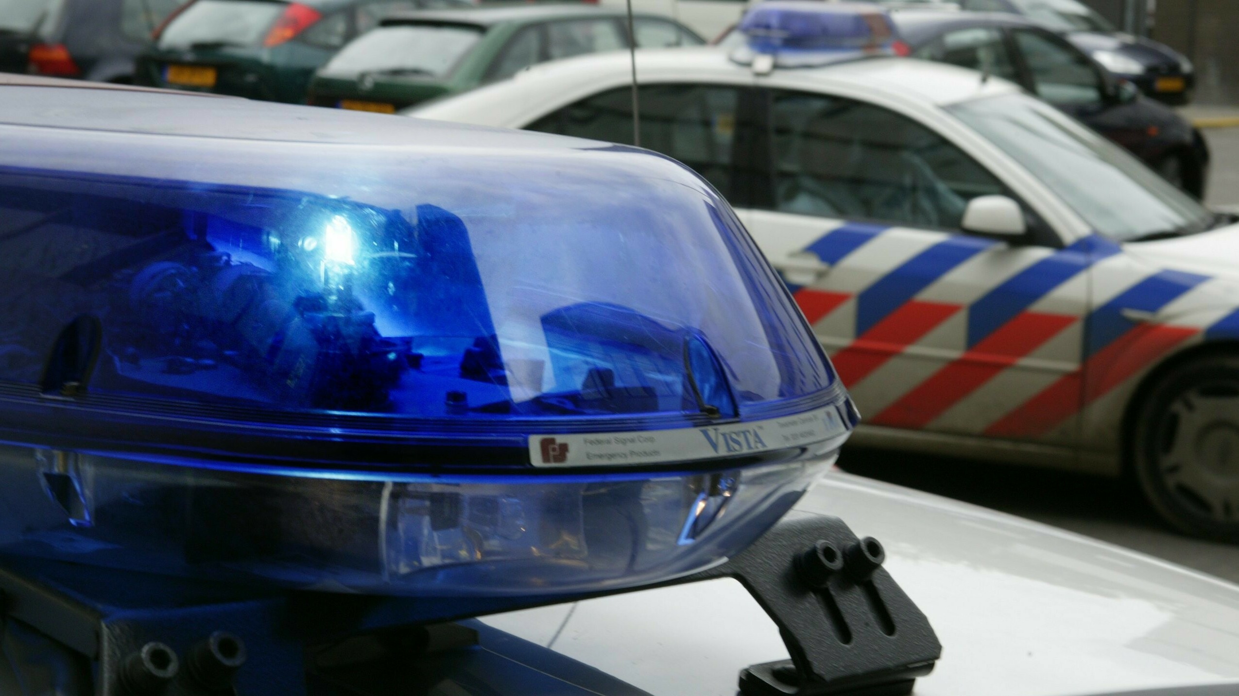 Een politieauto