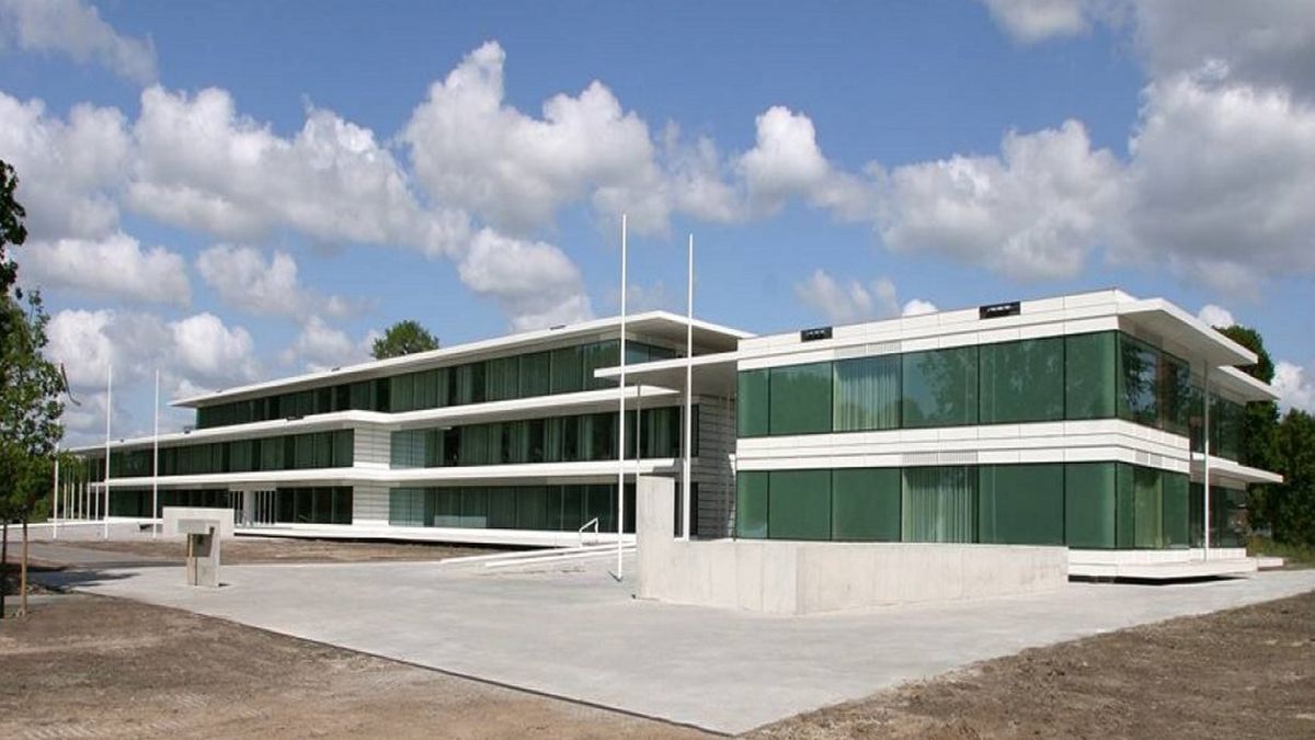 Rotonde bij afrit A28 Eelde-Paterswolde