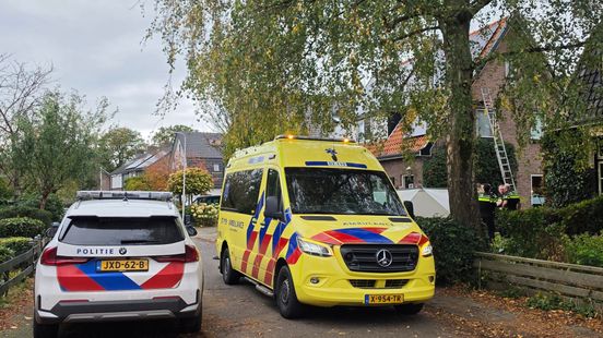 Man overlijdt na val van ladder