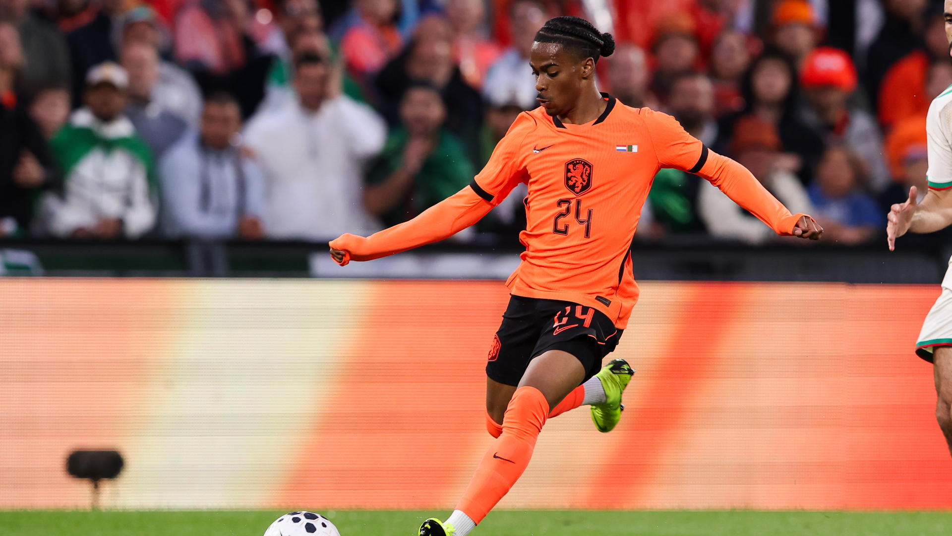 Summerville viel in bij het Nederlands elftal.