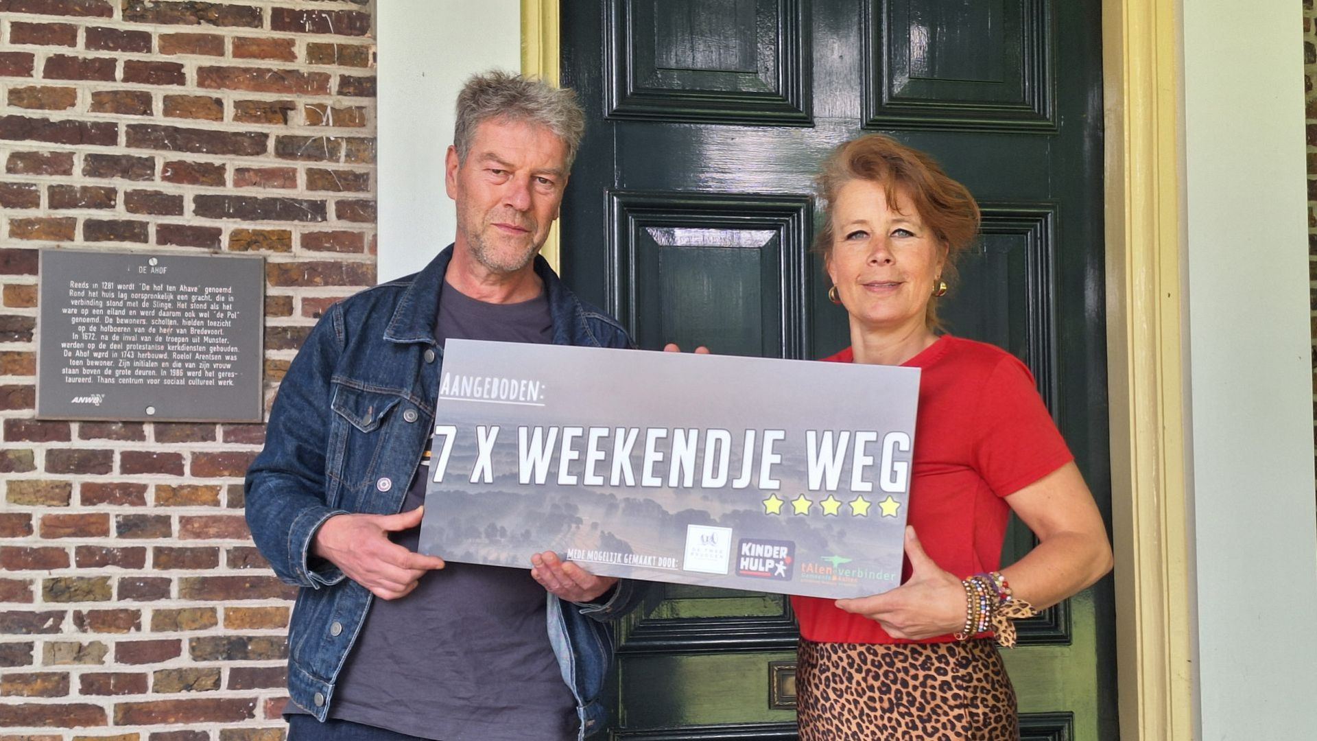 Links Richard Jongetjes en rechts Maureen Lammers.