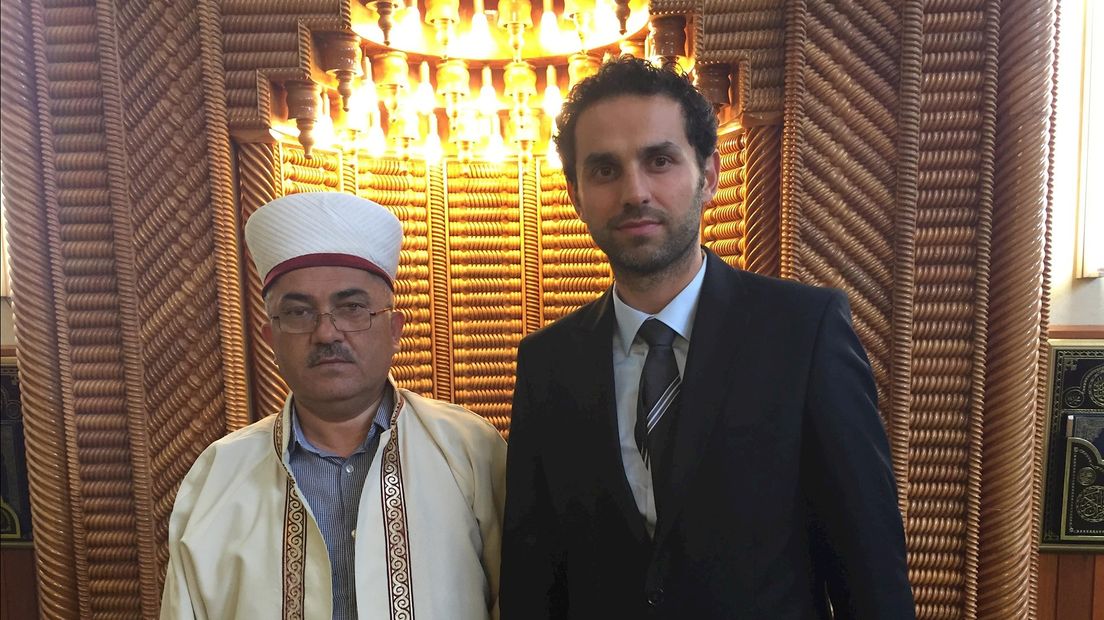Hengelose Imam en voorzitter Kerem Karahisar van de moslimsgemeenschap