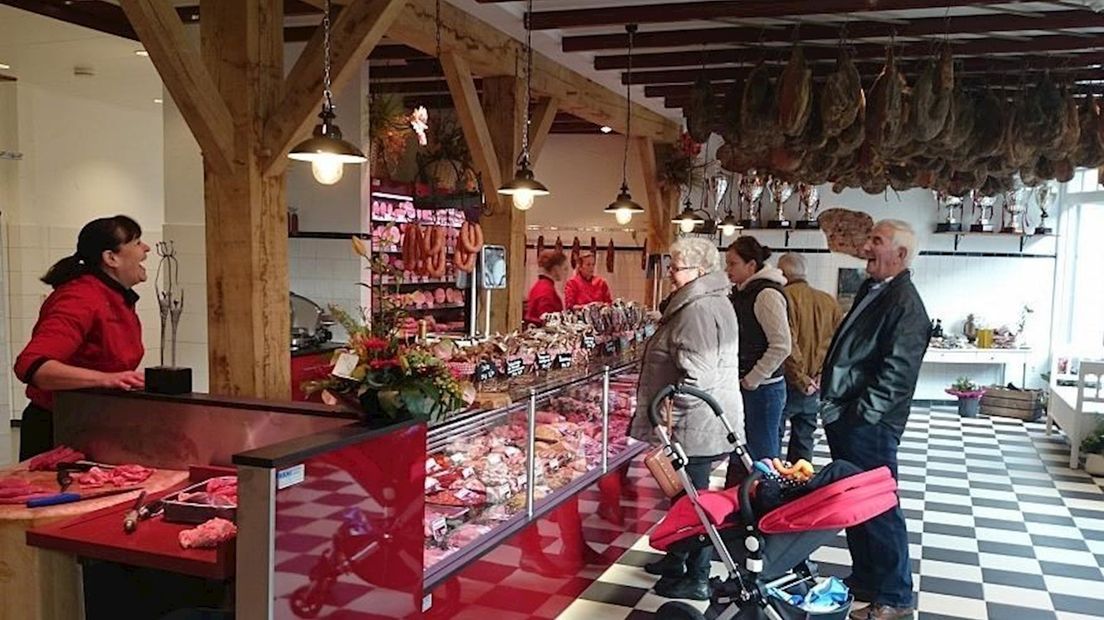 De slagerij komt terug naar Balkbrug