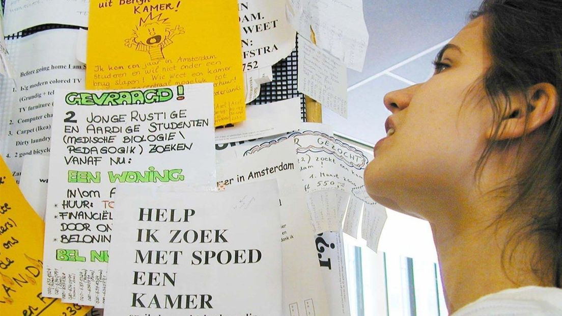 Veel studenten kunnen geen kamer vinden (foto terillustratie)
