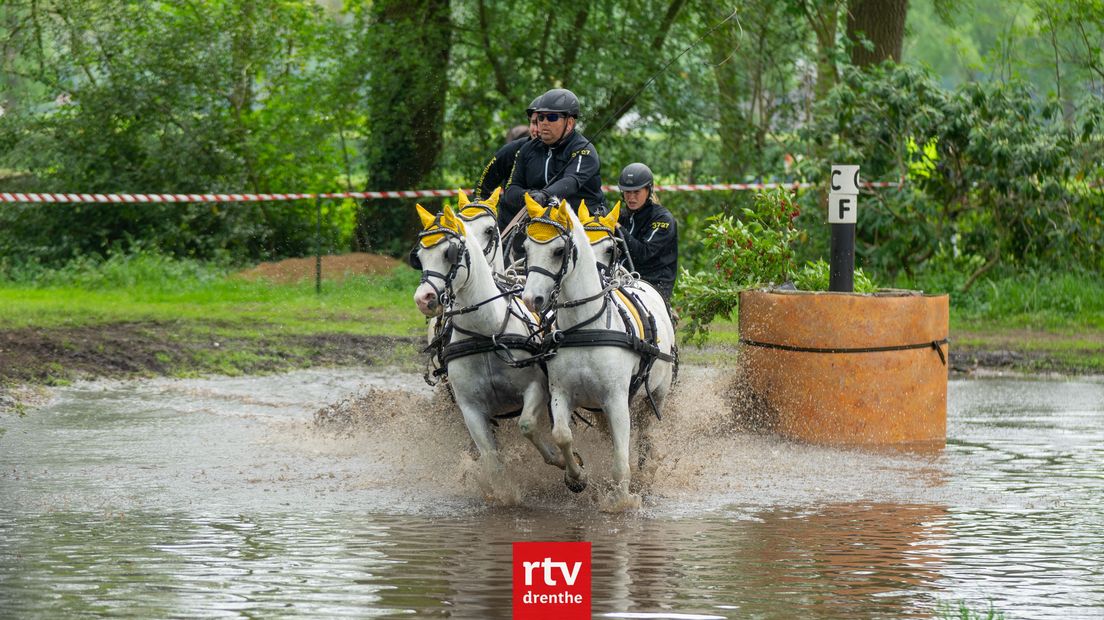 Dit weekend werd de 32e menwedstrijd in Zuidwolde verreden (Rechten: RTV Drenthe: Kim Stellingwerf)