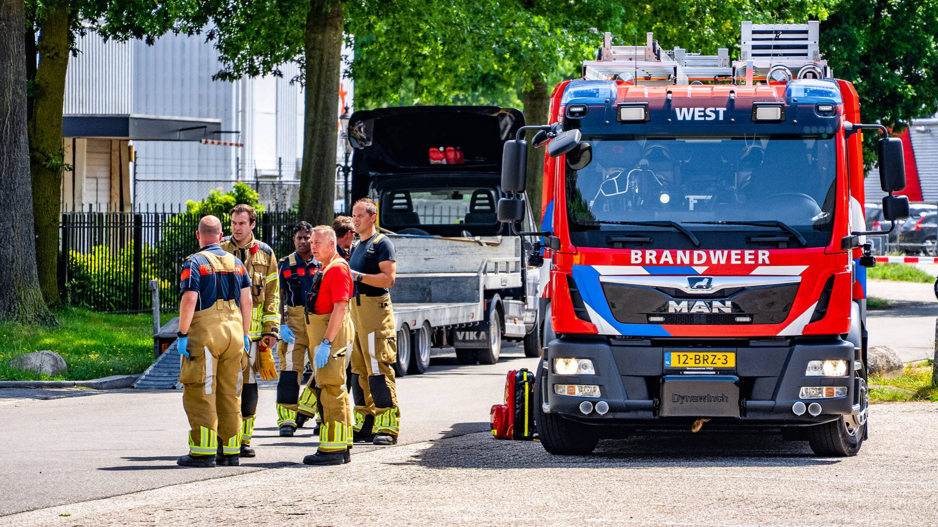 Slachtoffer met spoed naar ziekenhuis na ongeval op werk