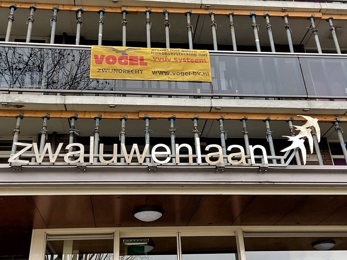 De betonrot wordt aangepakt met een methode die minder overlast geeft.