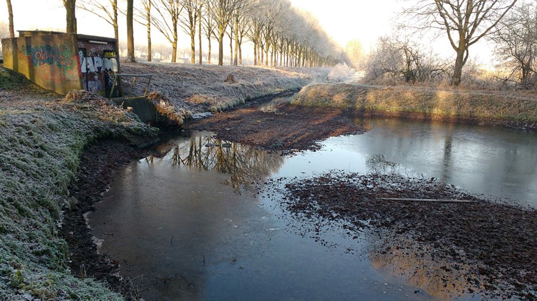 De polder bij Malden.