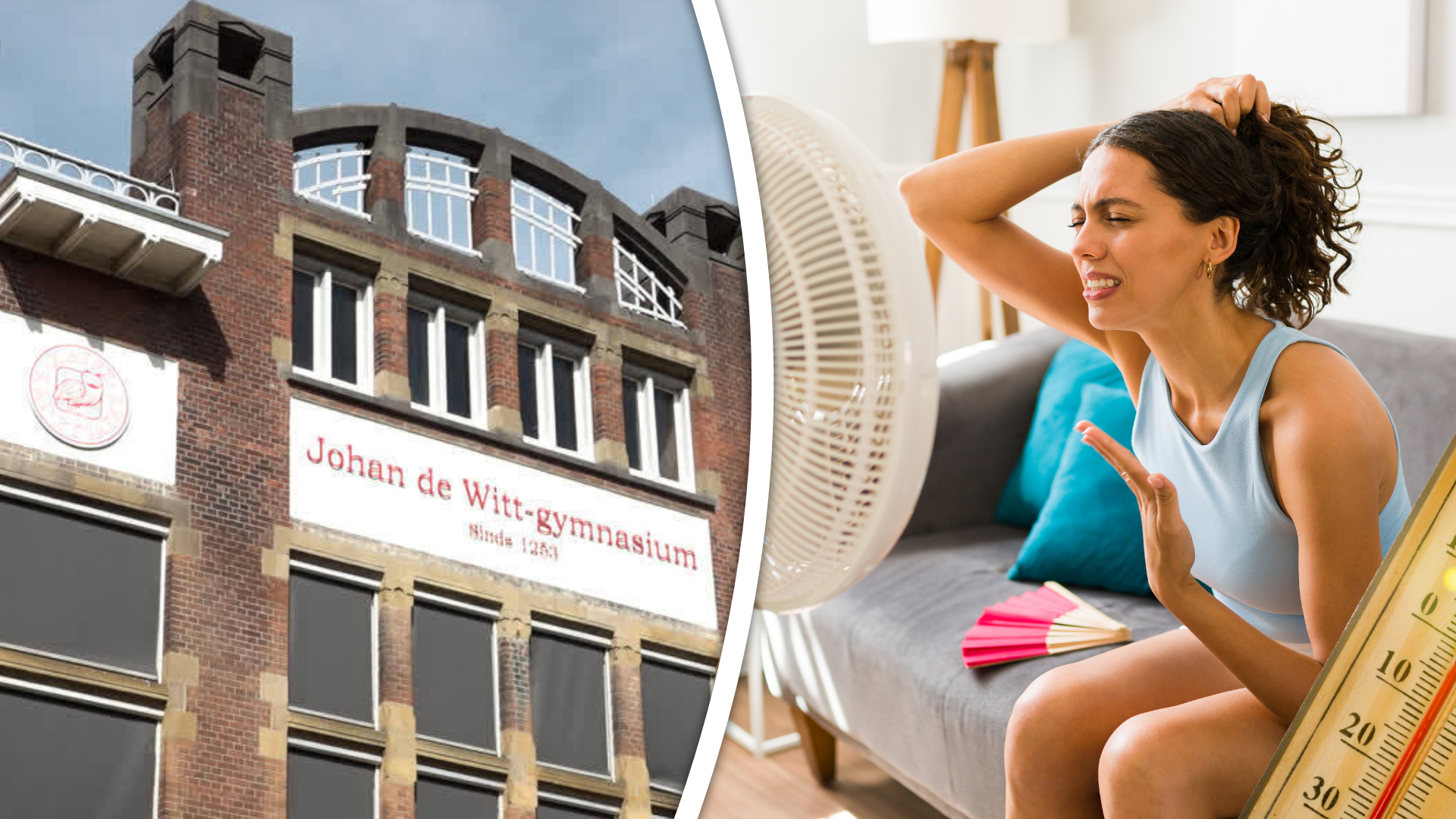 Meerdere scholen in onze regio blijven dicht vanwege de hitte.