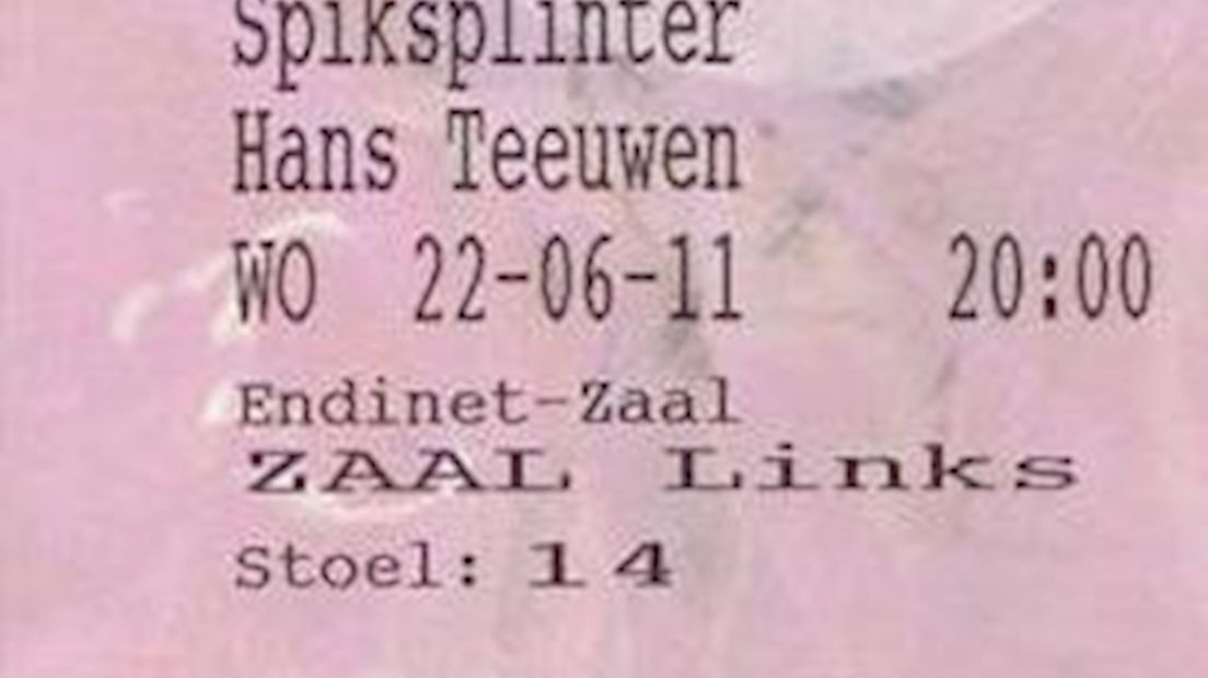Kaartjes Hans Teeuwen