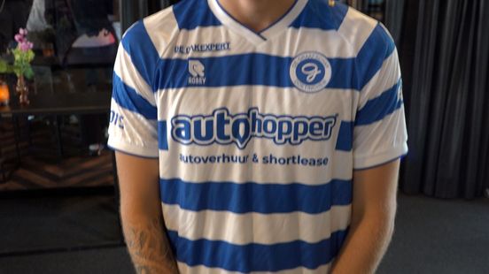 Dit is het nieuwe shirt van De Graafschap, blauw-witter dan ooit