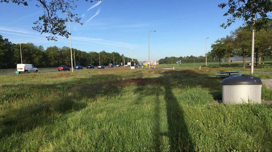 Langzaam rijdend verkeer op de A1