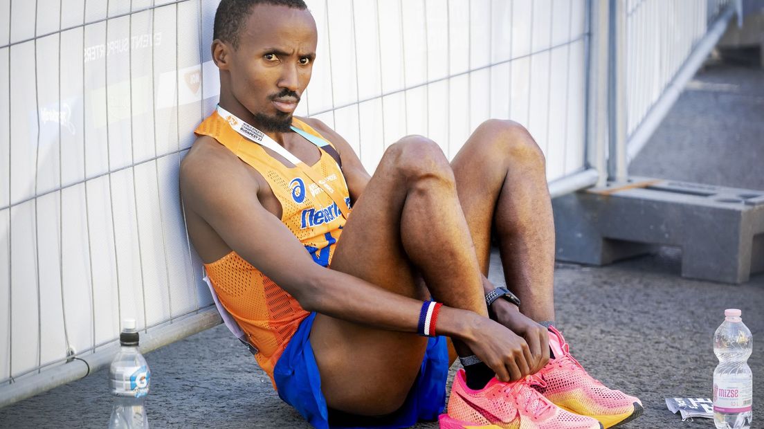 Abdi Nageeye haalde het einde van de marathon niet