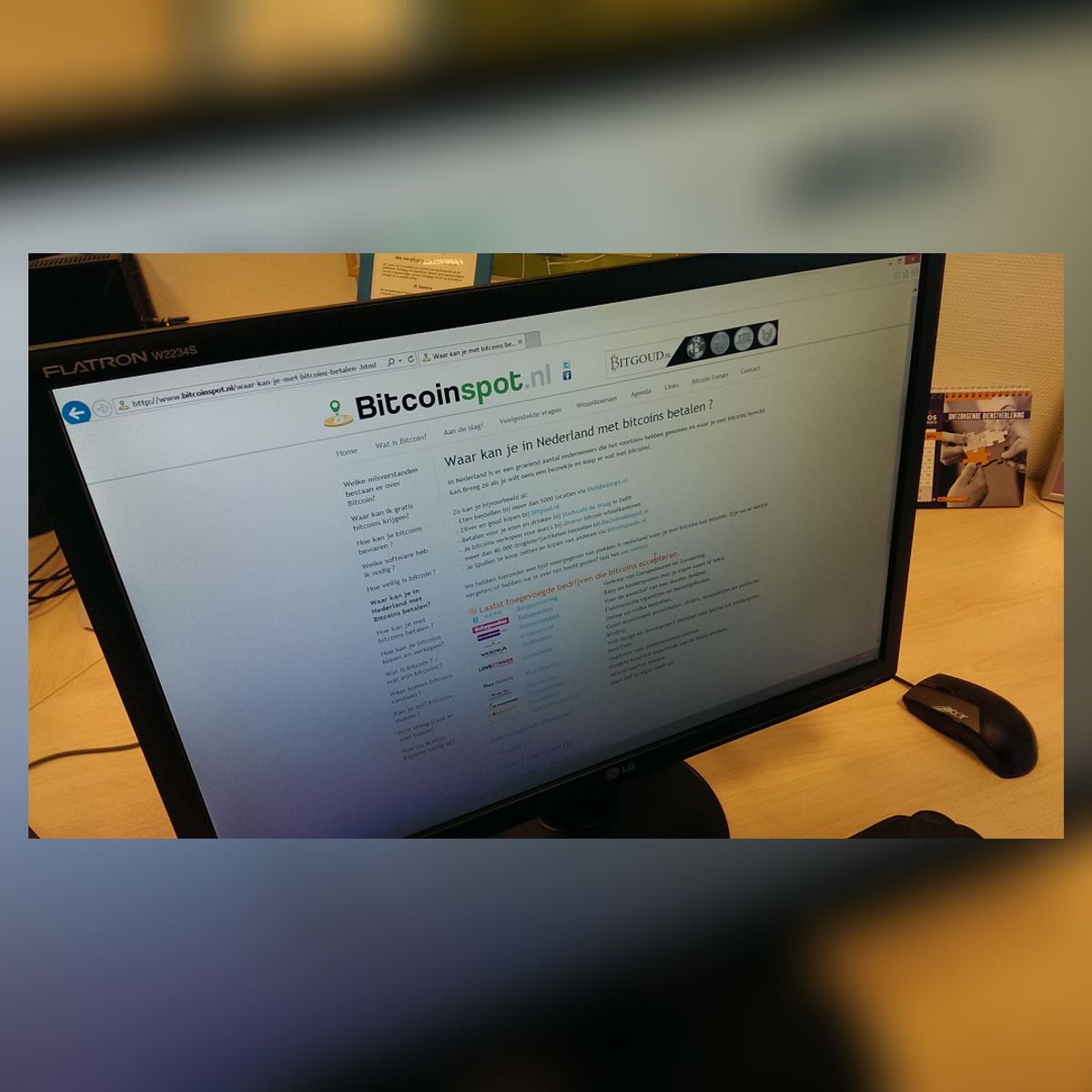 Met Bitcoins betalen in Burgum - Omrop Fryslân