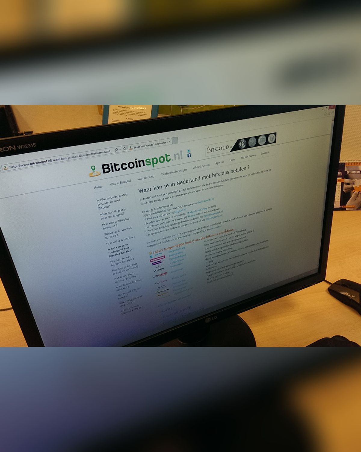 Met Bitcoins betalen in Burgum - Omrop Fryslân
