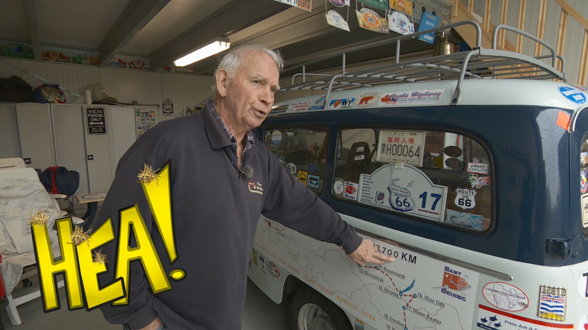 HEA! Piet Bulthuis ferslave oan reizgjen
