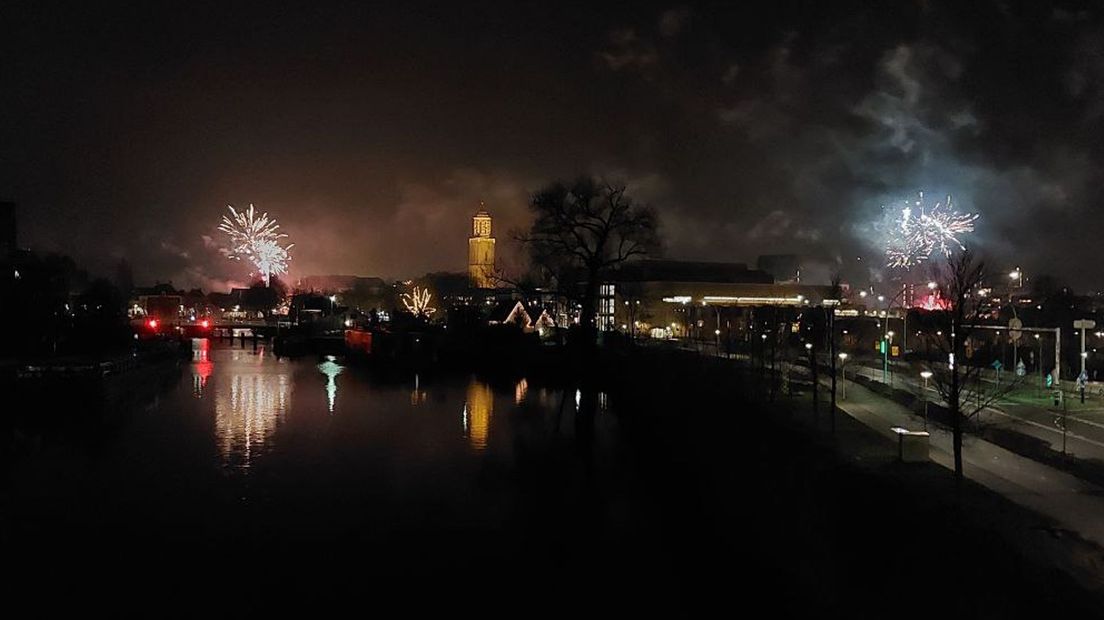 De jaarwisseling in Zwolle