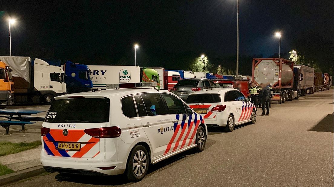 Overval op parkeerplaats langs A1