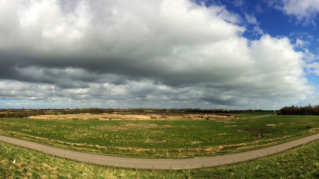 De beoogde locatie in Vlissingen.