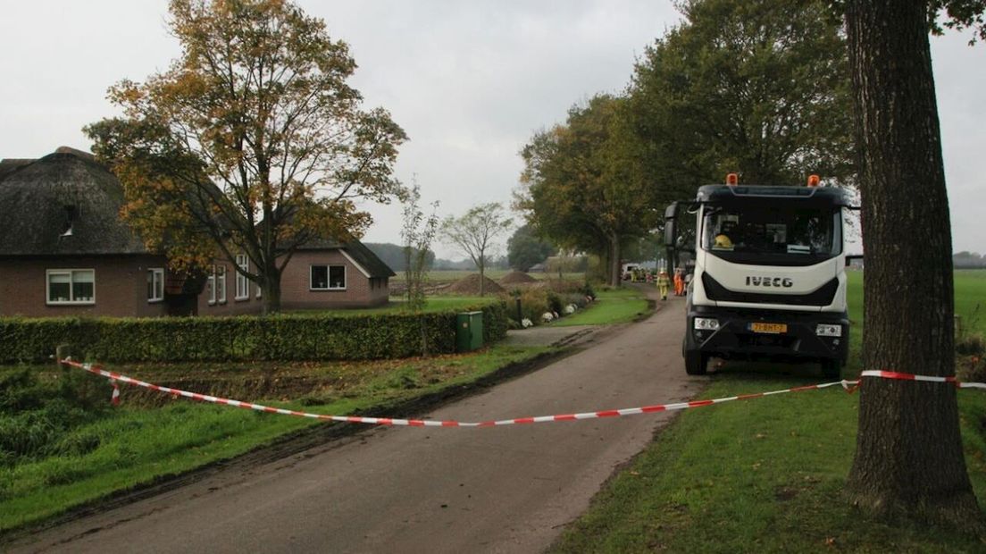 Gaslek in Wijhe