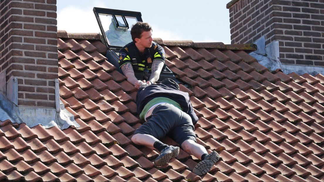 Een agent hield Jaap minutenlang vast