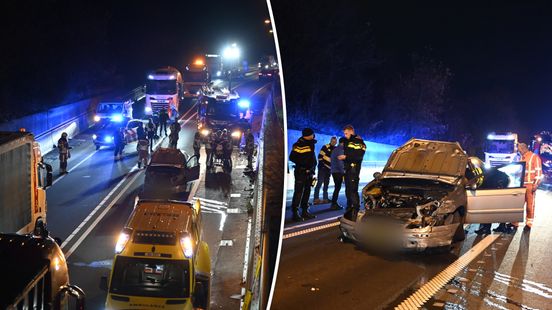 112 Nieuws: Gewonde eenzijdig ongeluk op N3. 112 Nieuws: Gewonde eenzijdig ongeluk op N3.