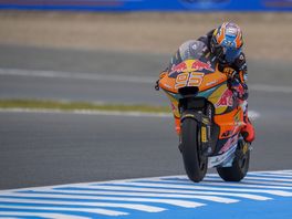 Colin Veijer verovert zijn eerste poleposition in Moto2