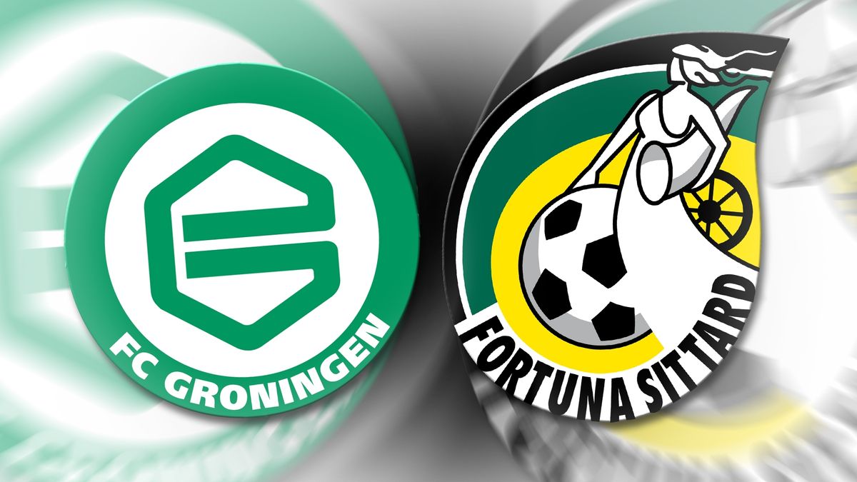 De bal rolt bij FC Groningen - Fortuna Sittard