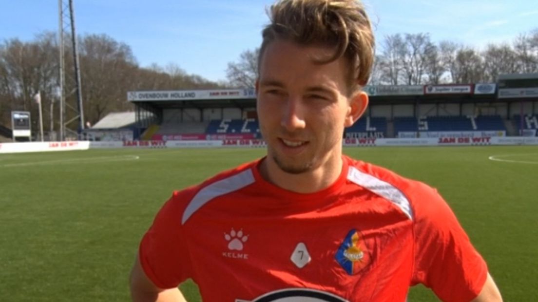 Fabian Serrarens gaat niet naar FC Emmen (Rechten: Omroep NH)