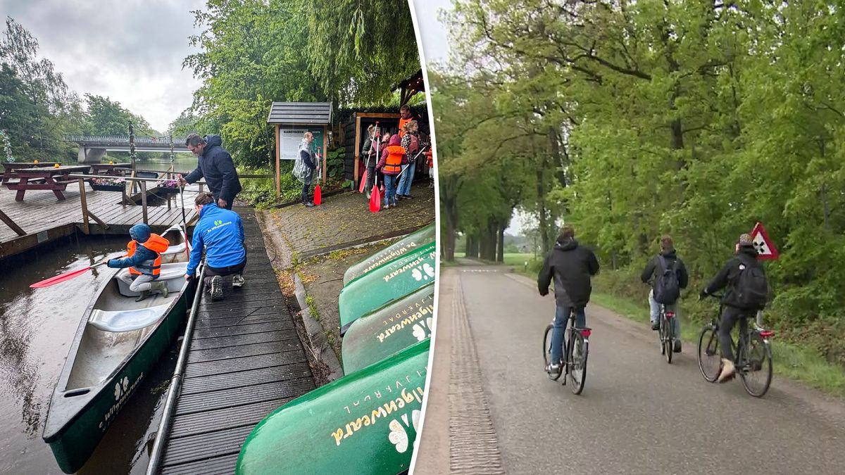 Regen houdt Overijssel niet tegen op Hemelvaartsdag