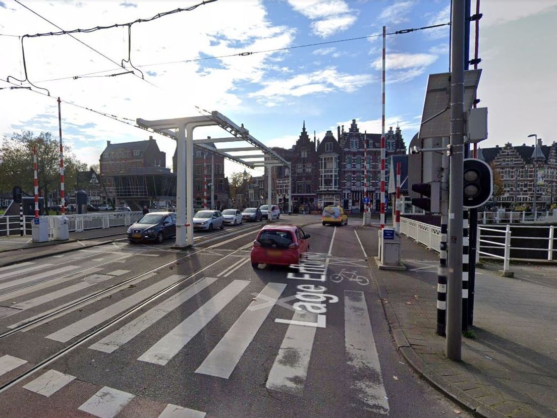 De Lage Erfbrug in Rotterdam-Delfshaven