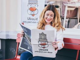 Bedenker van 'zorg goed voor elkaar'-coronaposter is terug met vredesboodschap voor Utrechtse ramen